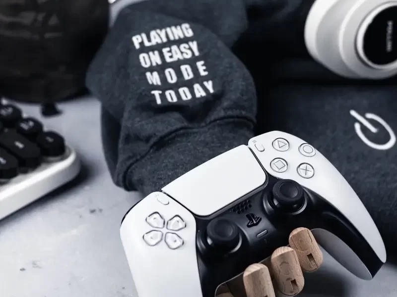 Video game controller, video games for introverts