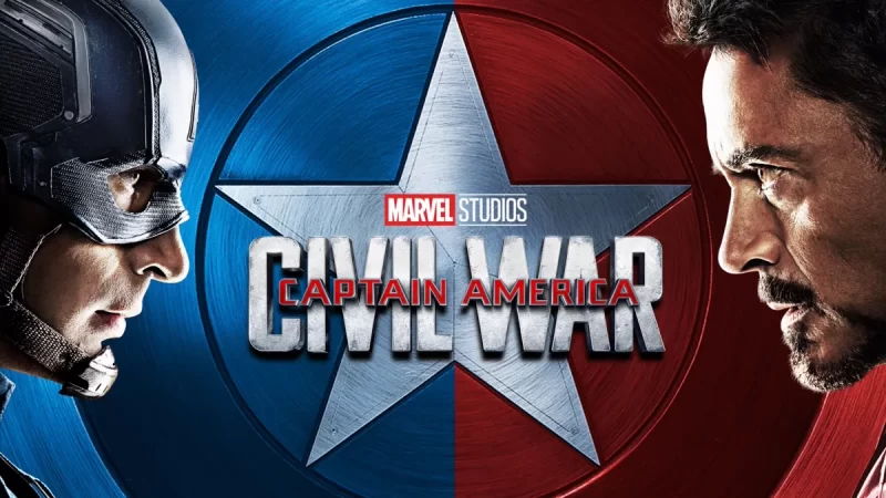 Captain America Civil War movie thumbnail, Disneyplus