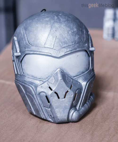 captain america brave new world painted mask DIY sidebar, this geek life blog