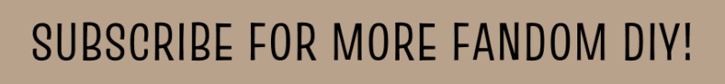 subscribe for more fandom DIY sidebar widget, this geek life blog