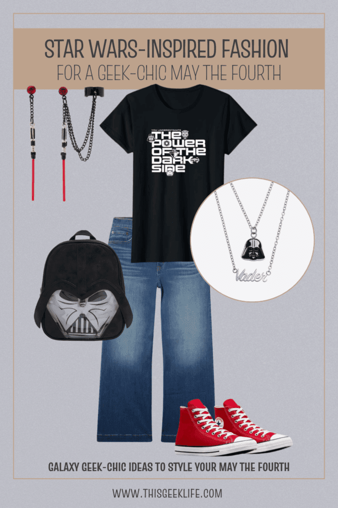 Star Wars-Inspired Fashion for a Galaxy Geek-Chic May the Fourth, This Geek Life Blog Pin