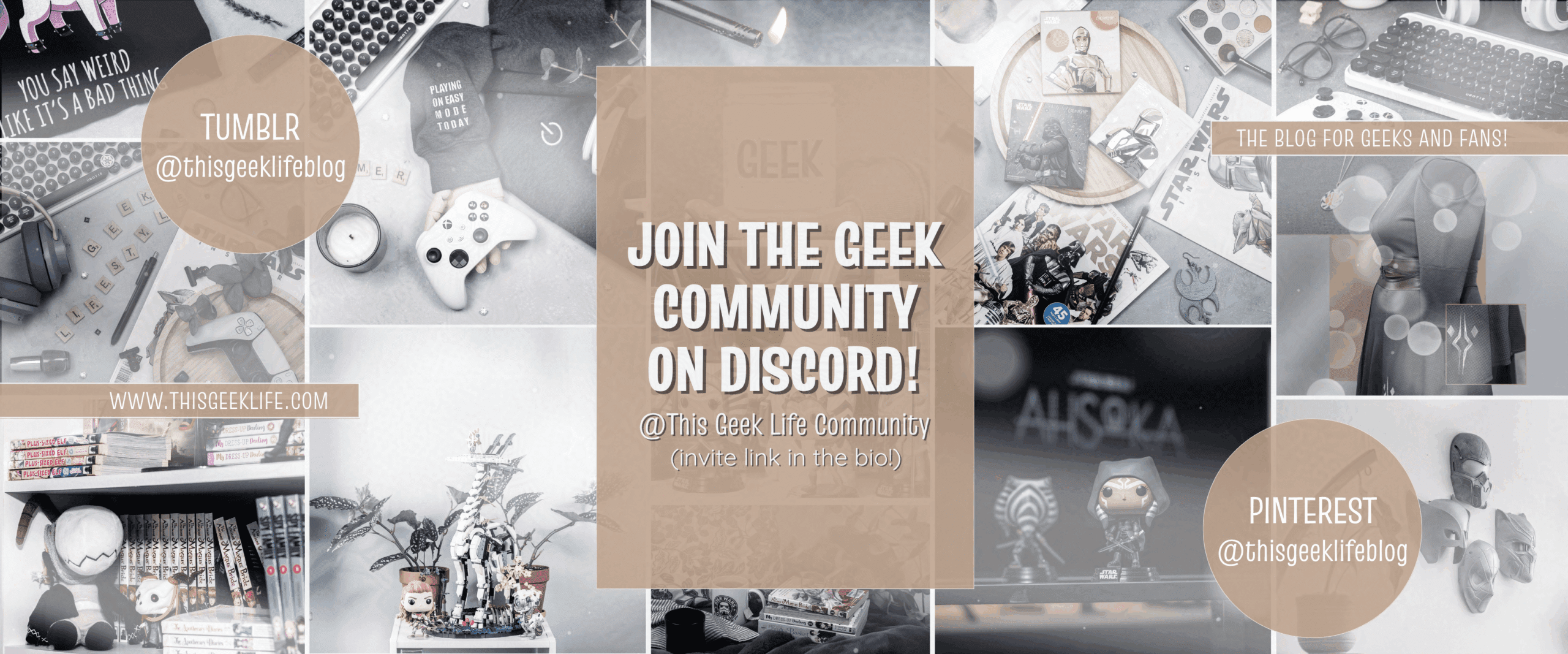 follow me instagram banner, This Geek Life