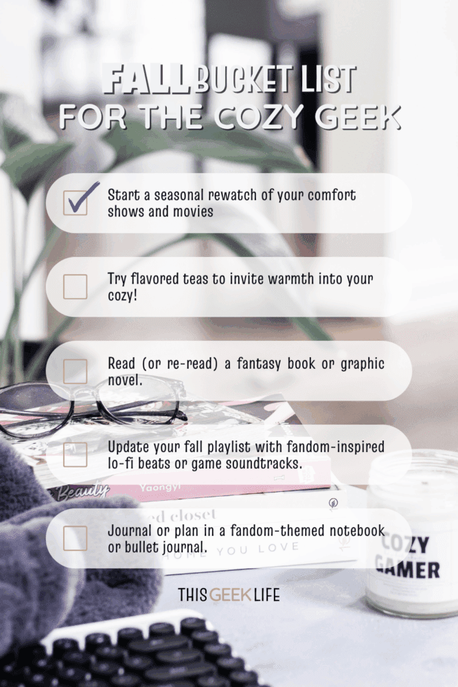 Fall Bucket List For the Coxy Geek, This Geek Life Blog