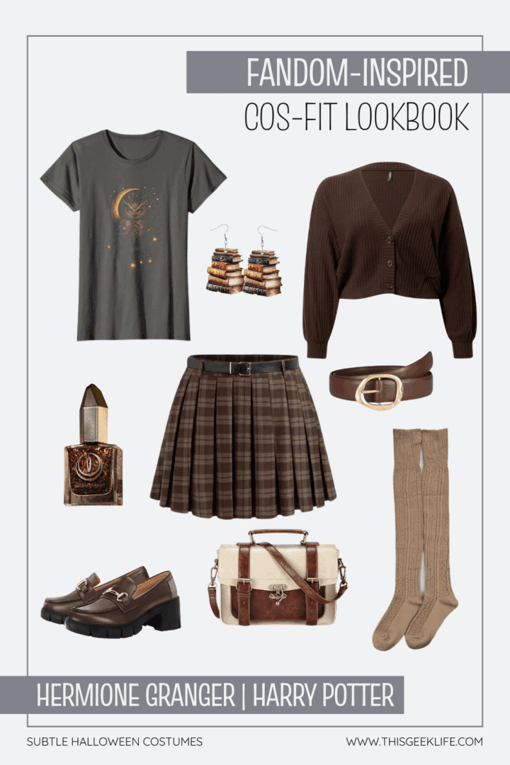 Hermione Granger Fandom Inspired Costume, This Geek Life Blog