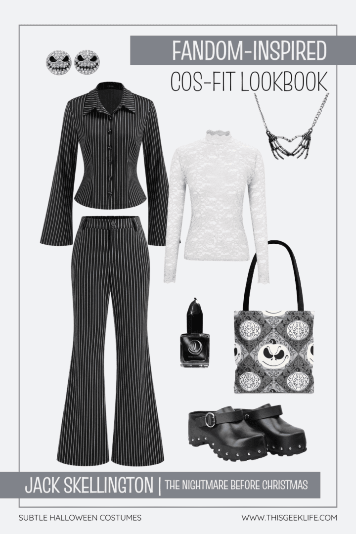 Jack Skellington Fandom Inspired Costume, This Geek Life Blog