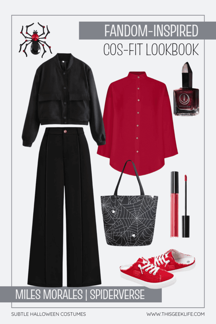 Miles Morales Fandom Inspired Costume, This Geek Life Blog