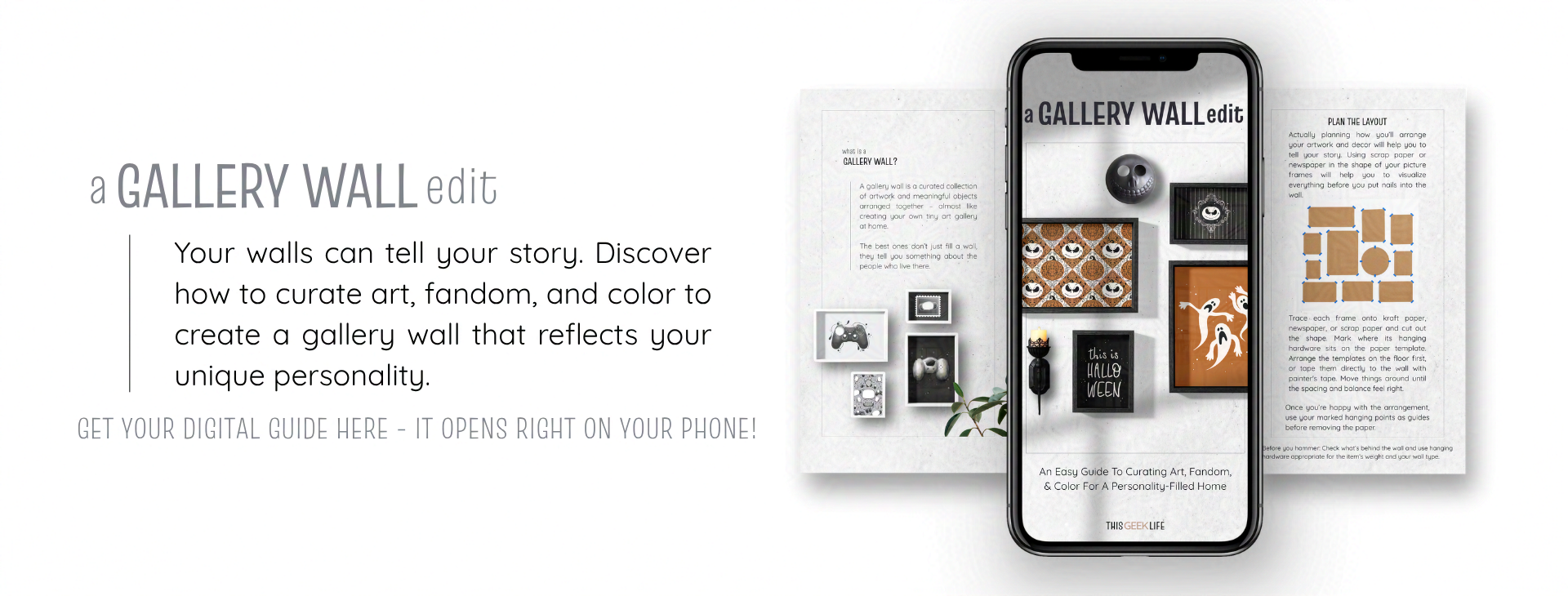 A Gallery Wall Edit Blog Signup Banner