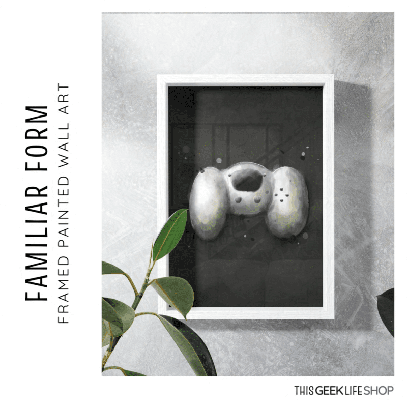Familiar Form Framed Wall Art Blog Ad, This Geek Life Blog