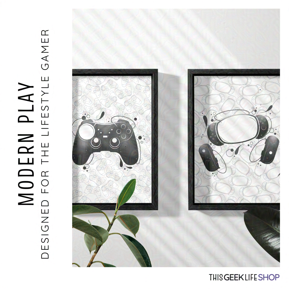 Modern Play Wall Art Blog Ad, This Geek Life Blog