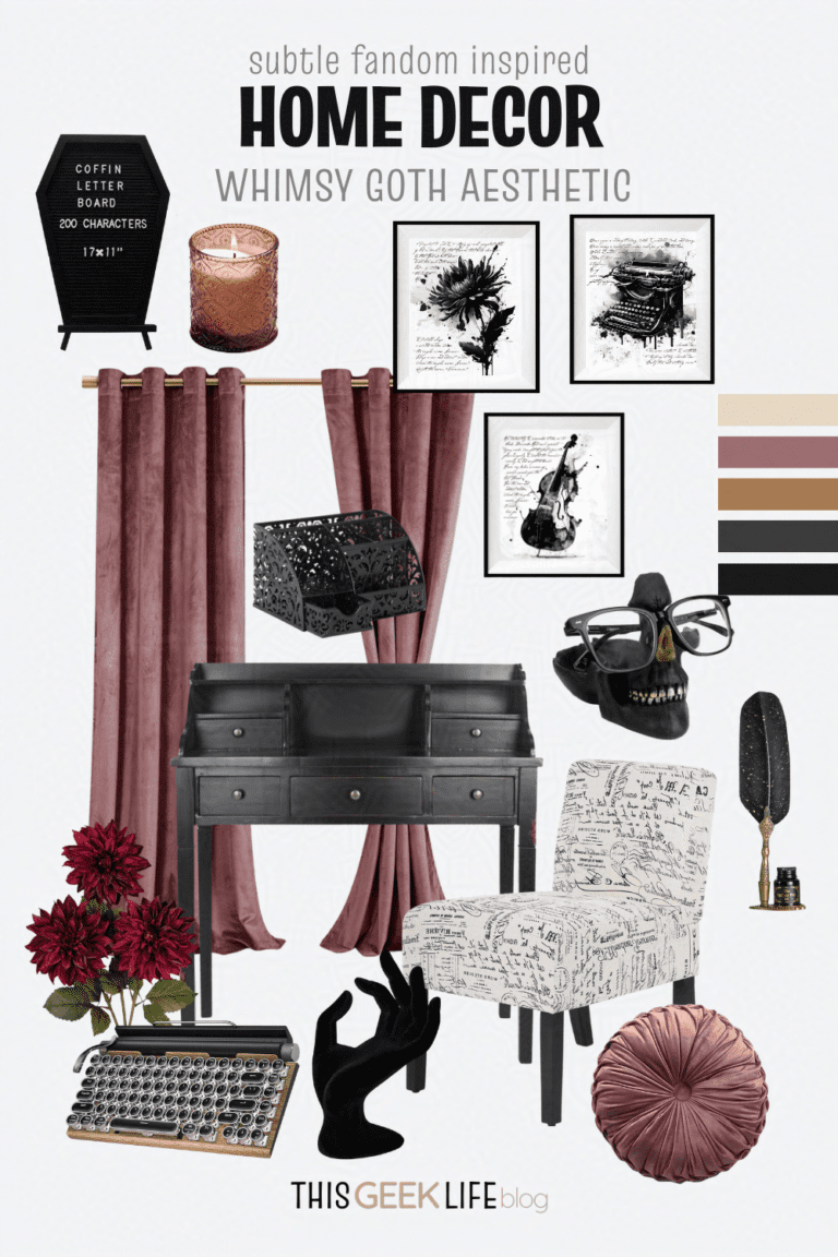 whimsy goth aesthetic home decor, This Geek Life Shop