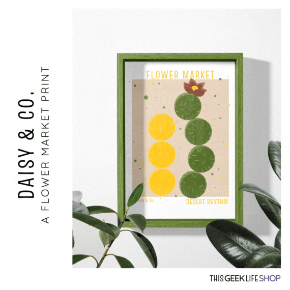 Daisy and Co Desert Rhythm Wall Print Blog Ad