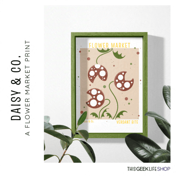 Daisy and Co Verdant Bite Wall Print Blog Ad