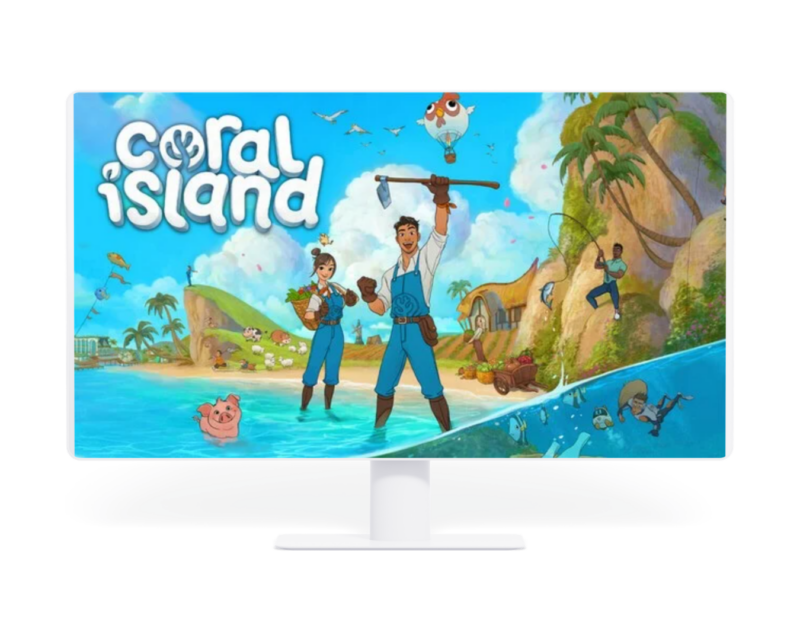 Coral Island cozy farm simulation game review from This Geek Life Blog