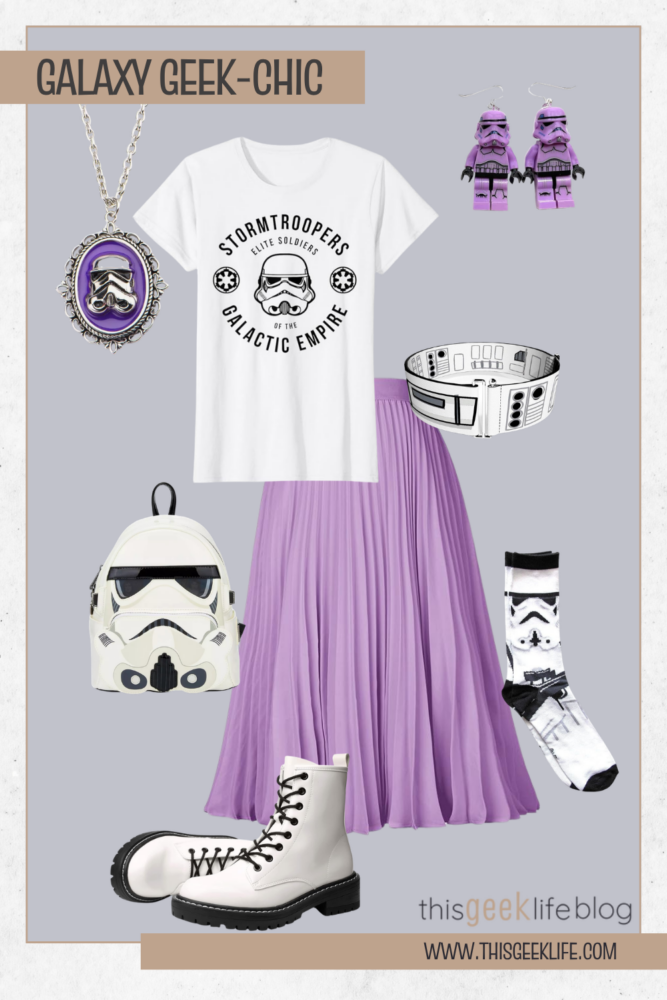 Stormtrooper Galaxy Geek-Chic, This Geek Life Blog Pin