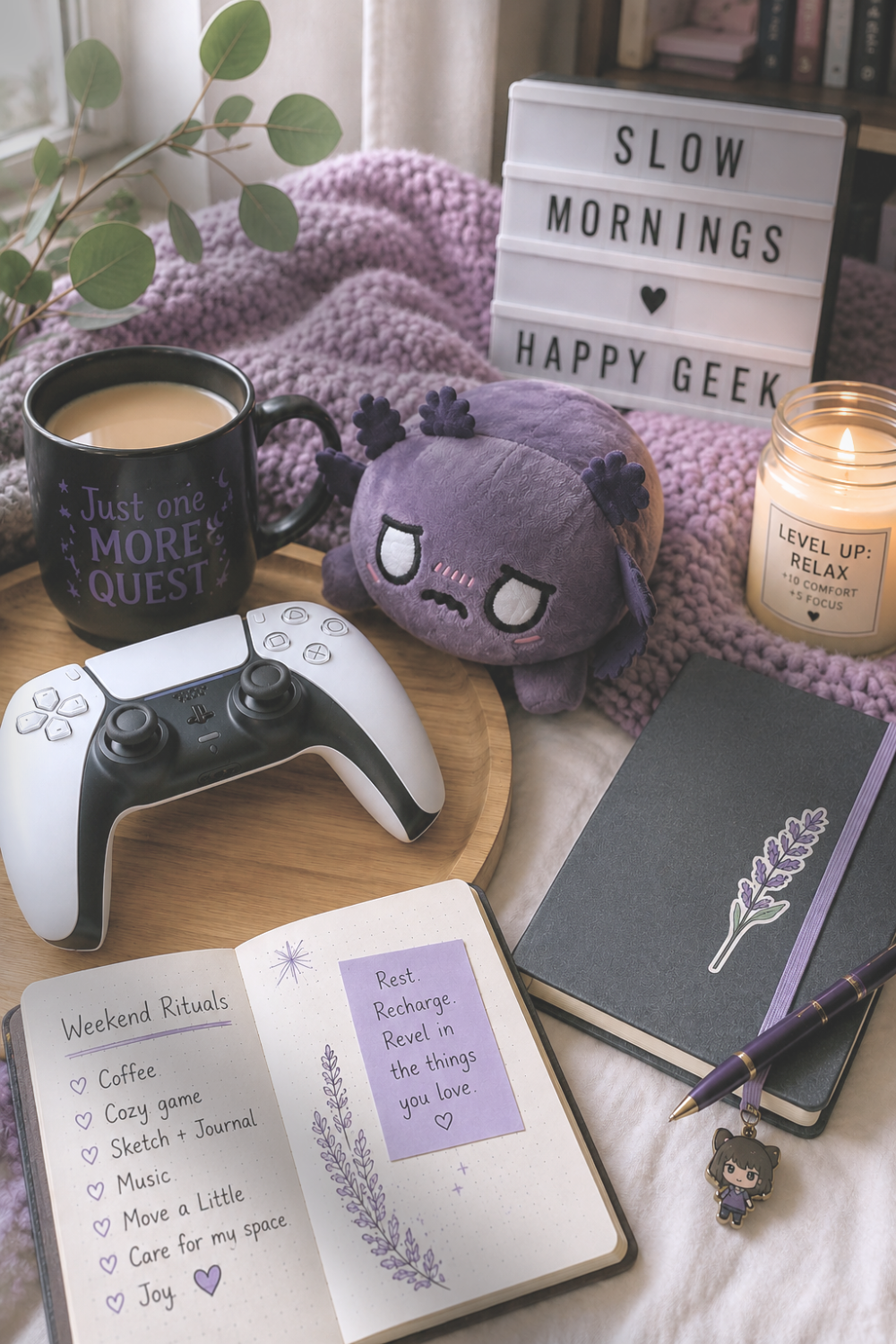 Cozy Weekend Morning Rituals, This Geek Life Blog