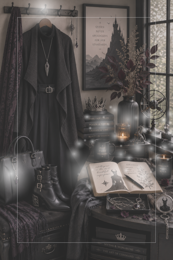Elegant Villain Energy Style Story outfit idea from This Geek Life Blog