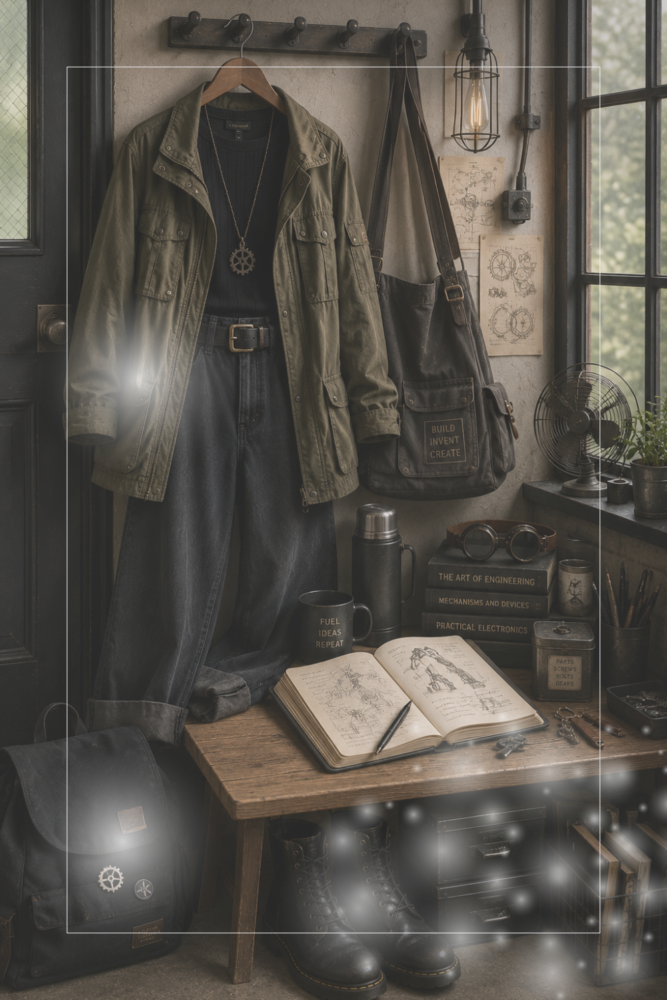 Industrial Geek Chic Style Story outfit idea from This Geek Life Blog