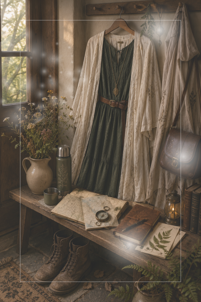 Modern Fantasy Heroine Style Story outfit idea from This Geek Life Blog
