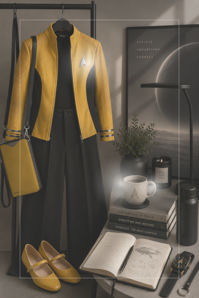 Subtle Sci-Fi Minimalist Style Story outfit idea from This Geek Life Blog