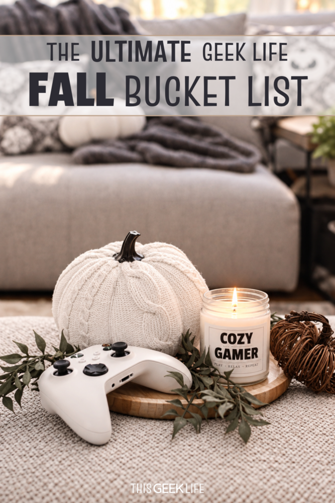 The Ultimate Geek Life Fall Bucket List, This Geek Life Pin