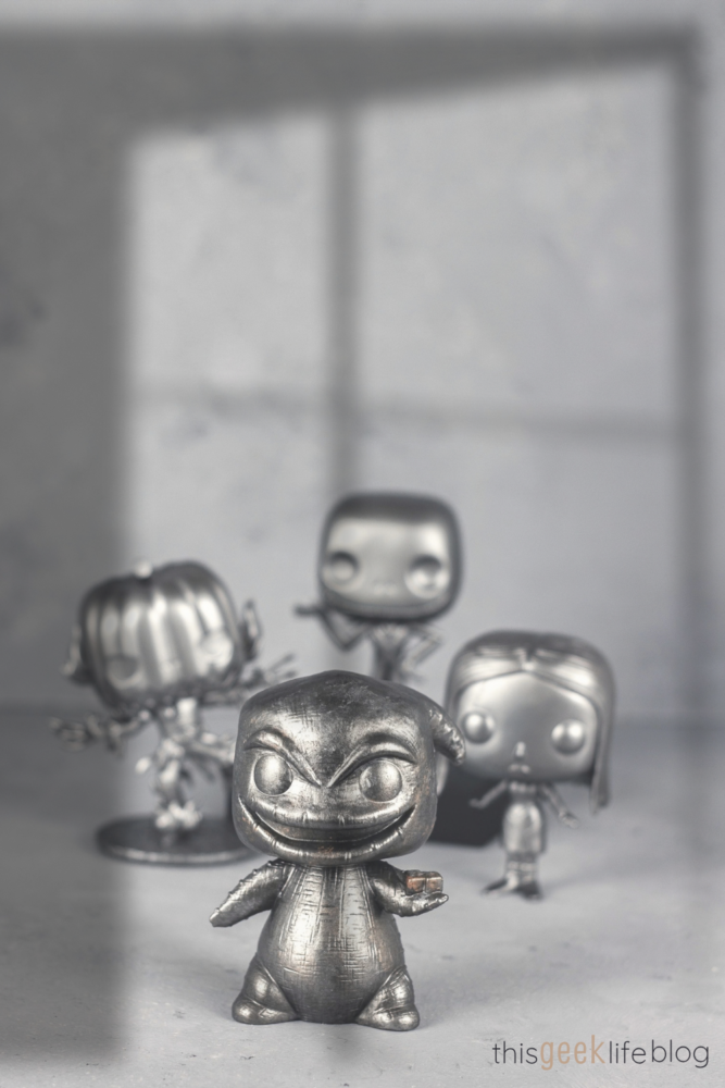 The Nightmare Before Christmas Faux Metal Pops Fall Decor on This Geek Life Blog