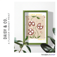 Daisy and Co Verdant Bite Wall Print Blog Ad
