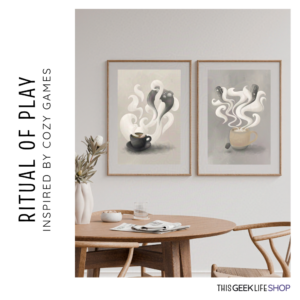 Ritual of Play Wall Prints Blog Ad from This Geek Life Shop