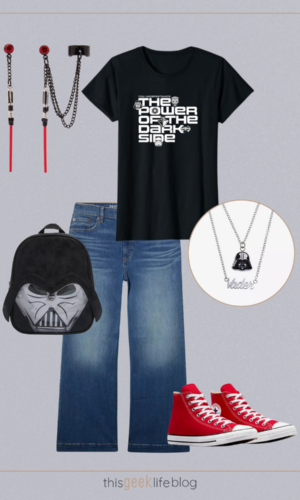 Star Wars Outfit Ideas for Subtle Geek Chic Fashion The Dark Side Geek Chic Fashion Inspiration, This Geek Life Blog